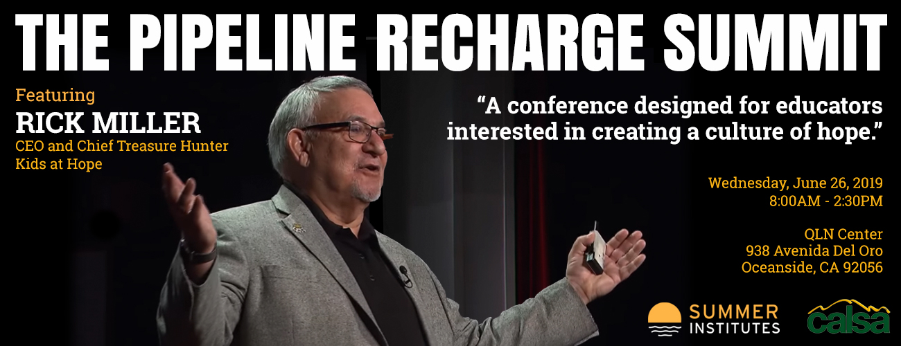 Summer Institutes Pipeline Recharge Summit